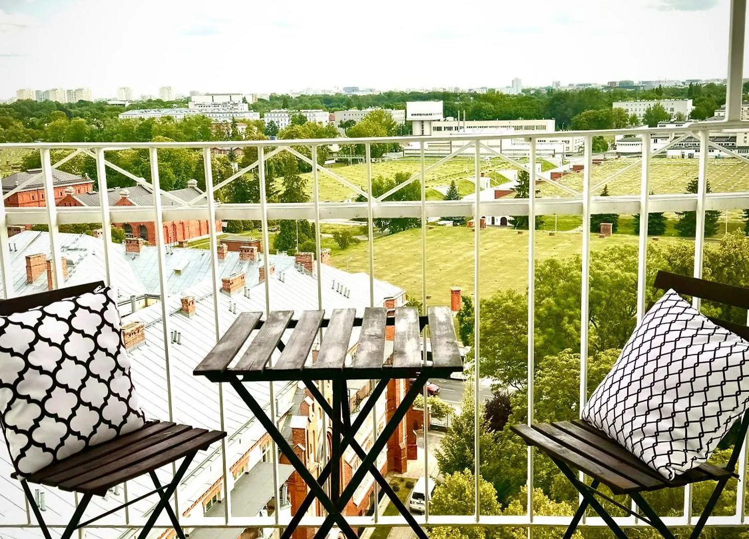 40 M2 Apartament City Centrum- 1Km Od Dworca Centralnego- Piekny Widok Na Warszawe- Nowo Grodzka Varšava