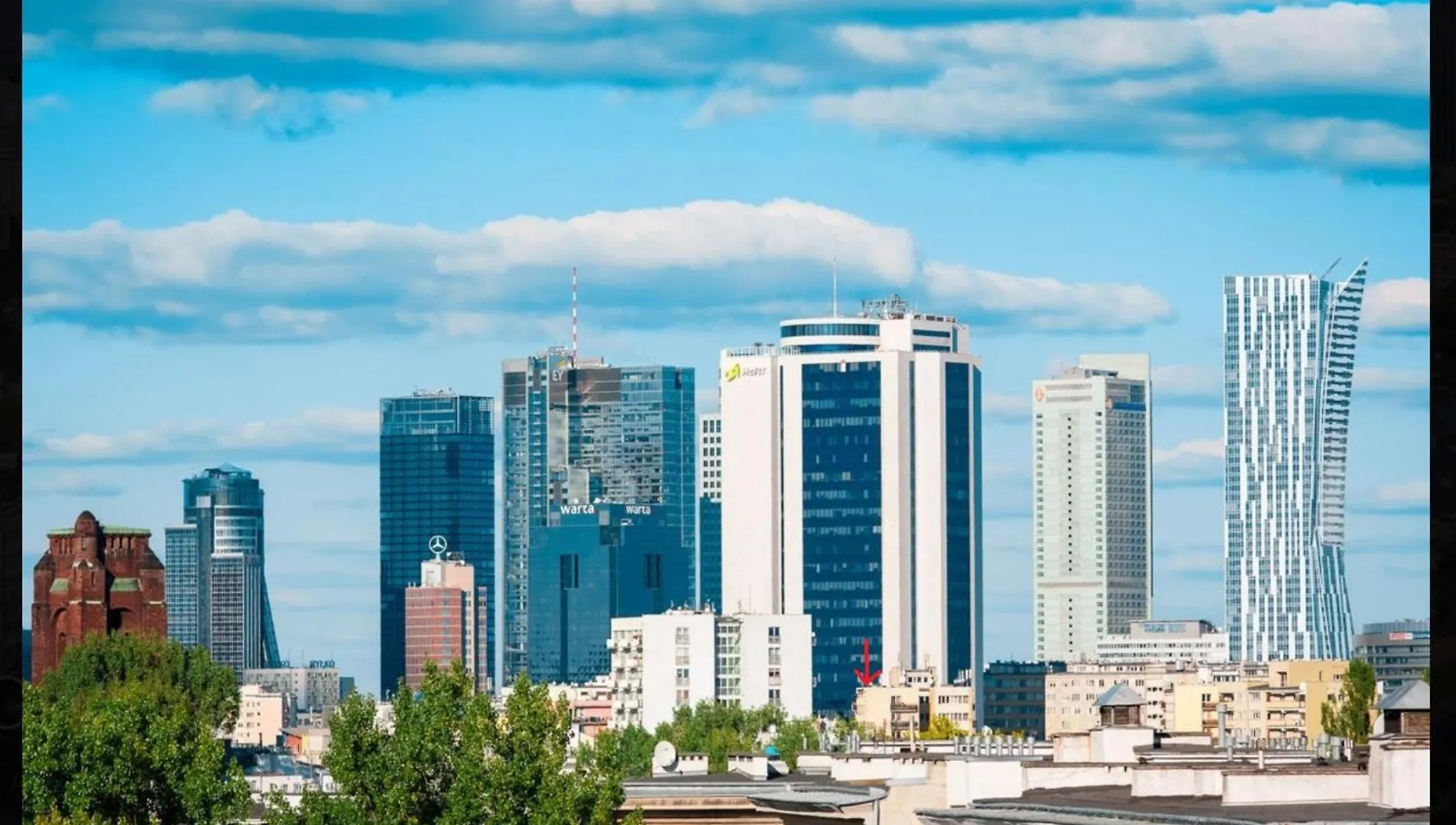 40 M2 Apartament City Centrum- 1Km Od Dworca Centralnego- Piekny Widok Na Warszawe- Nowo Grodzka Varšava 0*,  Polsko